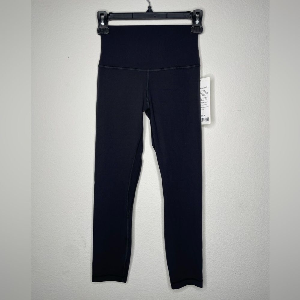 Lululemon Align HR Crop 23 Black Leggings